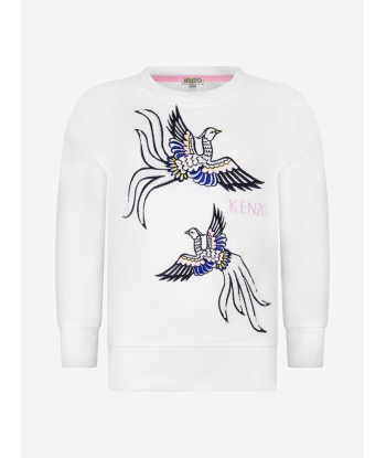 KENZO Girls Sweater - Cotton Phoenix Sweater paiement sécurisé