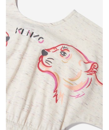 KENZO Girls Tiger And Friends Jersey Dress de votre