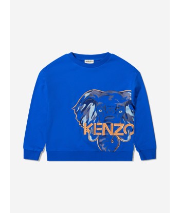 KENZO Boys Cotton Elephant Sweatshirt Voir les baskets