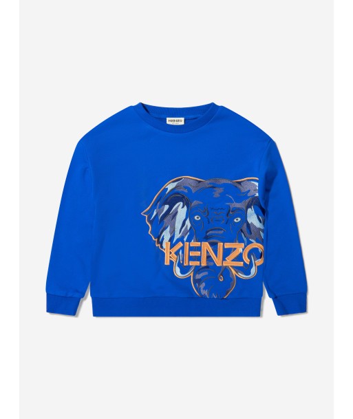 KENZO Boys Cotton Elephant Sweatshirt Voir les baskets