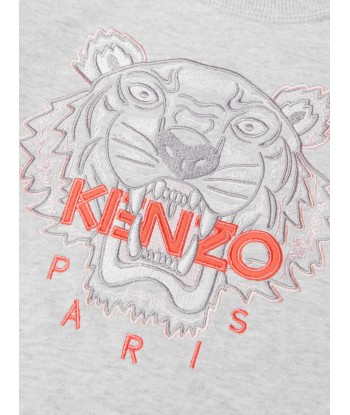 KENZO Girls Fleece Tiger Sweatshirt la chaussure