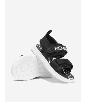 KENZO Unisex Sporty Logo Sandals sur le site 