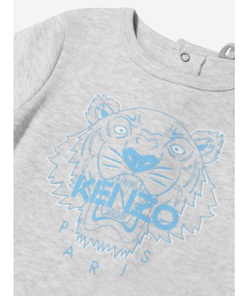 KENZO Baby Boys Organic Cotton Tiger Shortie ou a consommer sur place