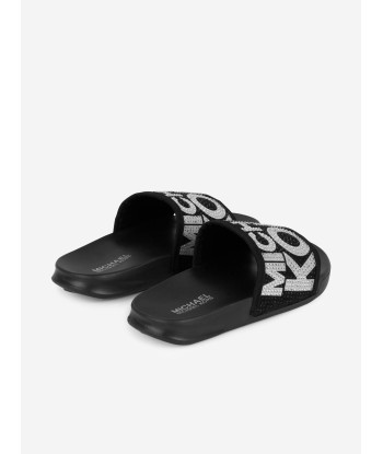 Michael Kors Diamante Logo Sliders pas cher