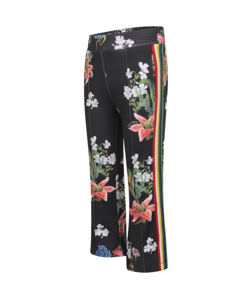 Monnalisa Girls Floral Technical Jersey Trousers Les magasins à Paris