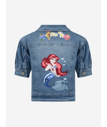 Monnalisa Denim Little Mermaid Jacket pas cher