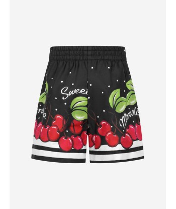 Monnalisa Girls Shorts - Cotton Cherry Shorts pas cher