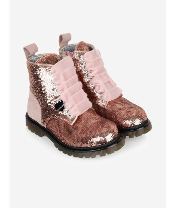 Monnalisa Girls Sequin Boots store