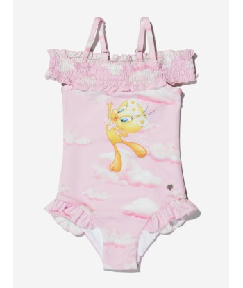 Monnalisa Girls Tweety In the Clouds Swimsuit pas cher