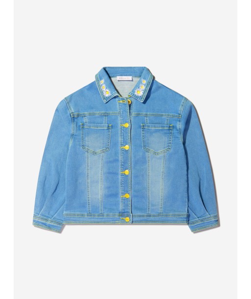 Monnalisa Girls Daisy Collar Denim Jacket l'évolution des habitudes 