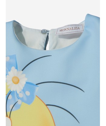 Monnalisa Girls Tweety In The Clouds Crepe Dress solde