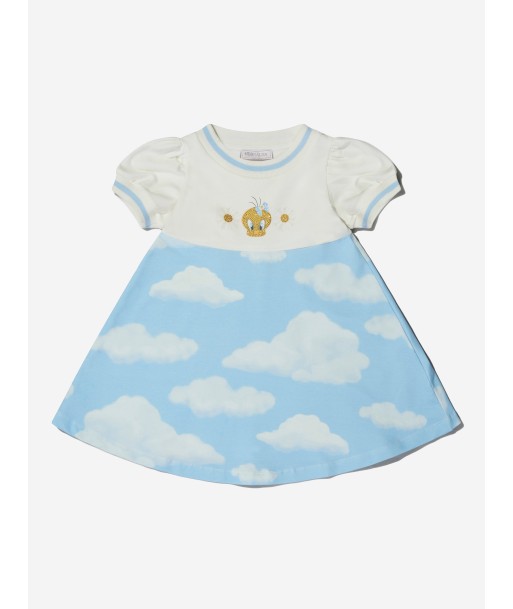 Monnalisa Girls Cotton Tweety In The Clouds Dress commande en ligne