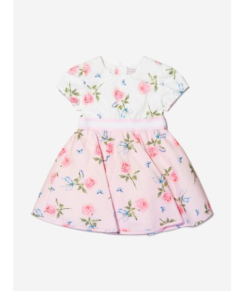 Monnalisa Baby Girls Cotton Rose Print Dress sur le site 