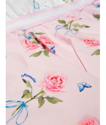 Monnalisa Baby Girls Cotton Rose Print Dress sur le site 