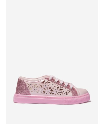 Monnalisa Girls Laser-Cut Daisy Trainers Dans la société mordern