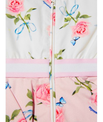 Monnalisa Baby Girls Cotton Rose Print Dress sur le site 