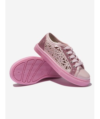 Monnalisa Girls Laser-Cut Daisy Trainers Dans la société mordern