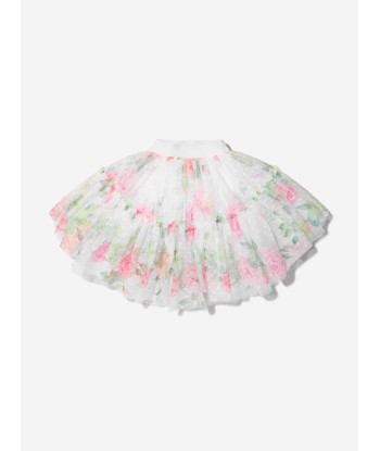 Monnalisa Girls Tulle Rose Bloom Skirt Par le système avancé 