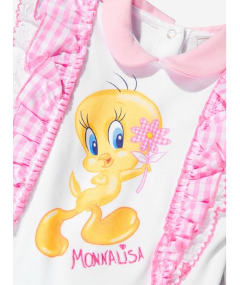 Monnalisa Baby Girls Cotton Tweety Babygrow pas cher chine