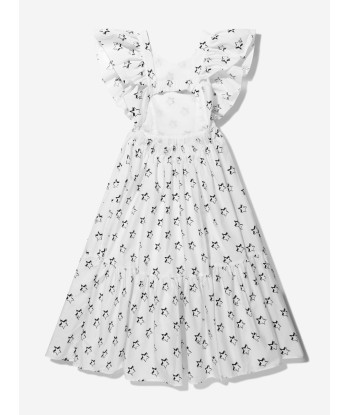 Monnalisa Girls Cotton Star Print Dress Comparez et commandez 