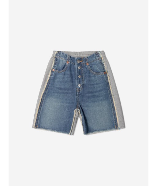 MM6 Maison Margiela Unisex Denim Shorts de l' environnement