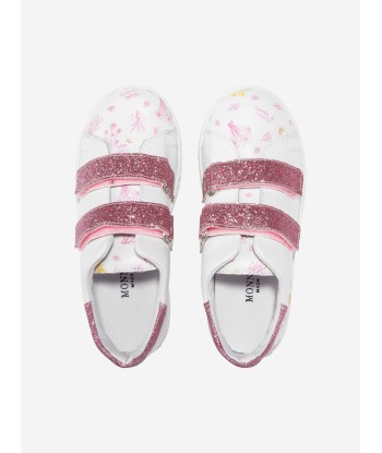 Monnalisa Girls Faux Leather And Glitter Tweety Trainers est présent 