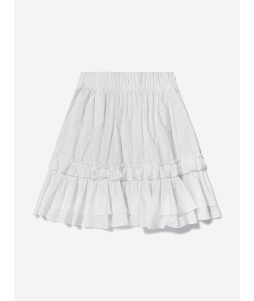 MM6 Maison Margiela Girls Cotton Skirt brillant des détails fins