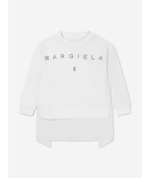 MM6 Maison Margiela Girls Cotton Dress JUSQU'A -70%! 