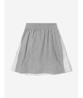 MM6 Maison Margiela Girls Cotton Skirt brillant des détails fins