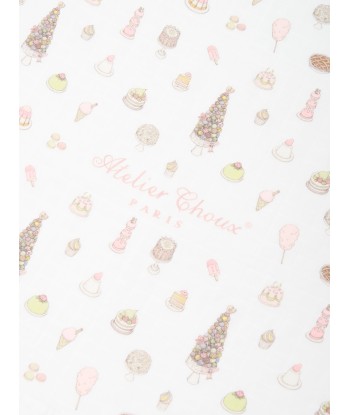 Atelier Choux Baby Girls Sweetie Pie Swaddle in Pink livraison gratuite