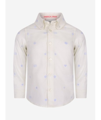 GUCCI Baby Boys Cotton Oxford Shirt Dans la société mordern