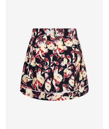 MARNI Girls & Yellow Floral Viscose Skirt Dans la société mordern