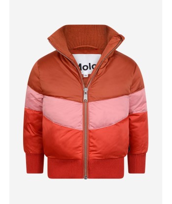 Molo Girls & Red Waterproof Jacket les ligaments