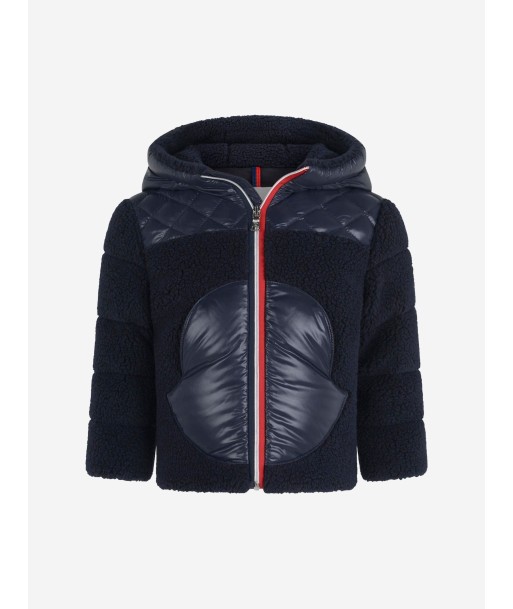 Moncler Baby Navy Double Fabric Ounce Jacket offre 