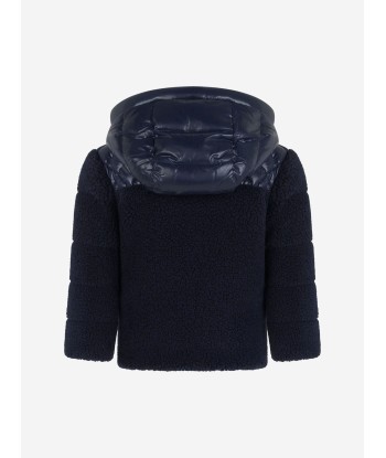 Moncler Baby Navy Double Fabric Ounce Jacket offre 