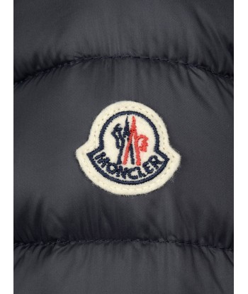 Moncler Baby Girls Navy Down Padded Majeure Coat Les magasins à Paris et en Île-de-France