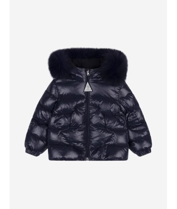 Moncler Enfant Moncler Baby Navy Down Padded Snowsuit vous aussi creer 