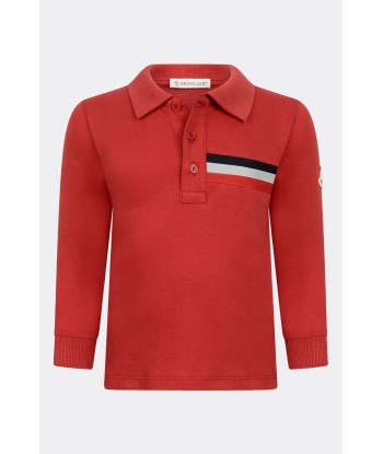 Moncler Enfant Moncler Baby Boys Cotton Long Sleeve Polo Top pour bénéficier 