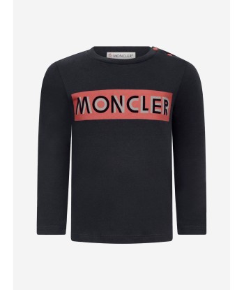 Moncler Enfant Moncler Baby Boys Cotton Long Sleeve T-Shirt de France