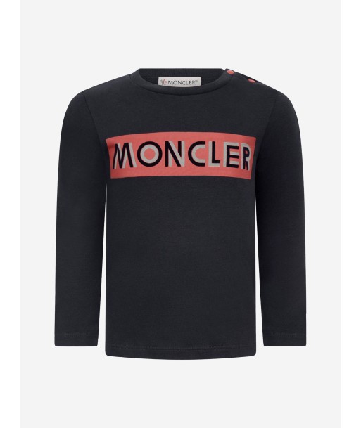 Moncler Enfant Moncler Baby Boys Cotton Long Sleeve T-Shirt de France