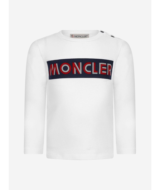 Moncler Enfant Moncler Baby Boys Cotton Long Sleeve T-Shirt pas cher chine