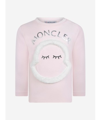 Moncler Baby Girls Cotton Long Sleeve T-Shirt Pour