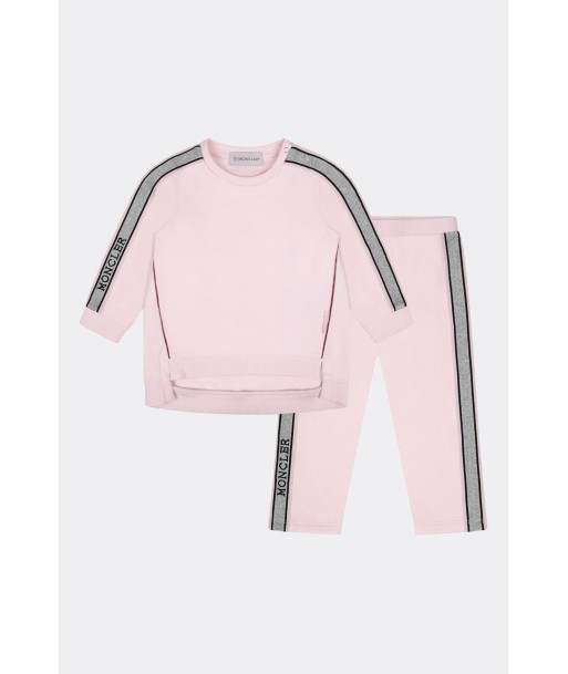 Moncler Enfant Moncler Baby Girls Cotton Branded Tracksuit Pour