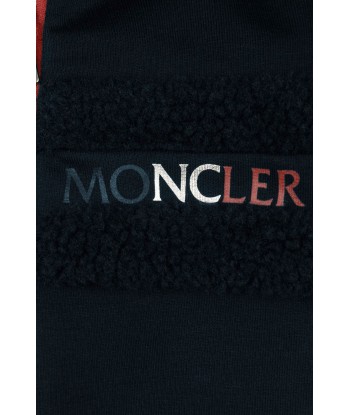 Moncler Baby Boys Navy Cotton Logo Romper Le MVP de beaucoup