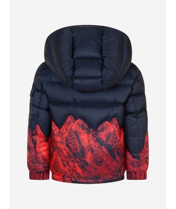 Moncler Enfant Moncler Boys Down Padded Vent à prix réduit toute l'année