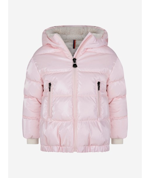 Moncler Enfant Moncler Girls Down Padded Clentra Jacket en linge