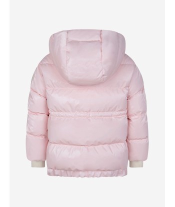 Moncler Enfant Moncler Girls Down Padded Clentra Jacket en linge