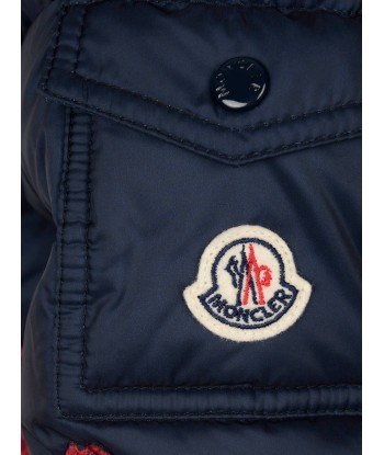 Moncler Enfant Moncler Boys Down Padded Vent à prix réduit toute l'année