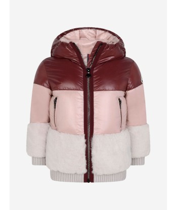 Moncler Girls Down Padded Logo Jacket le concept de la Pate a emporter 