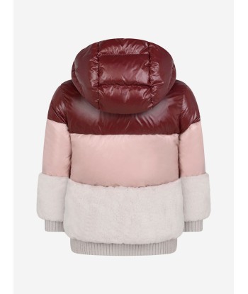 Moncler Girls Down Padded Logo Jacket le concept de la Pate a emporter 